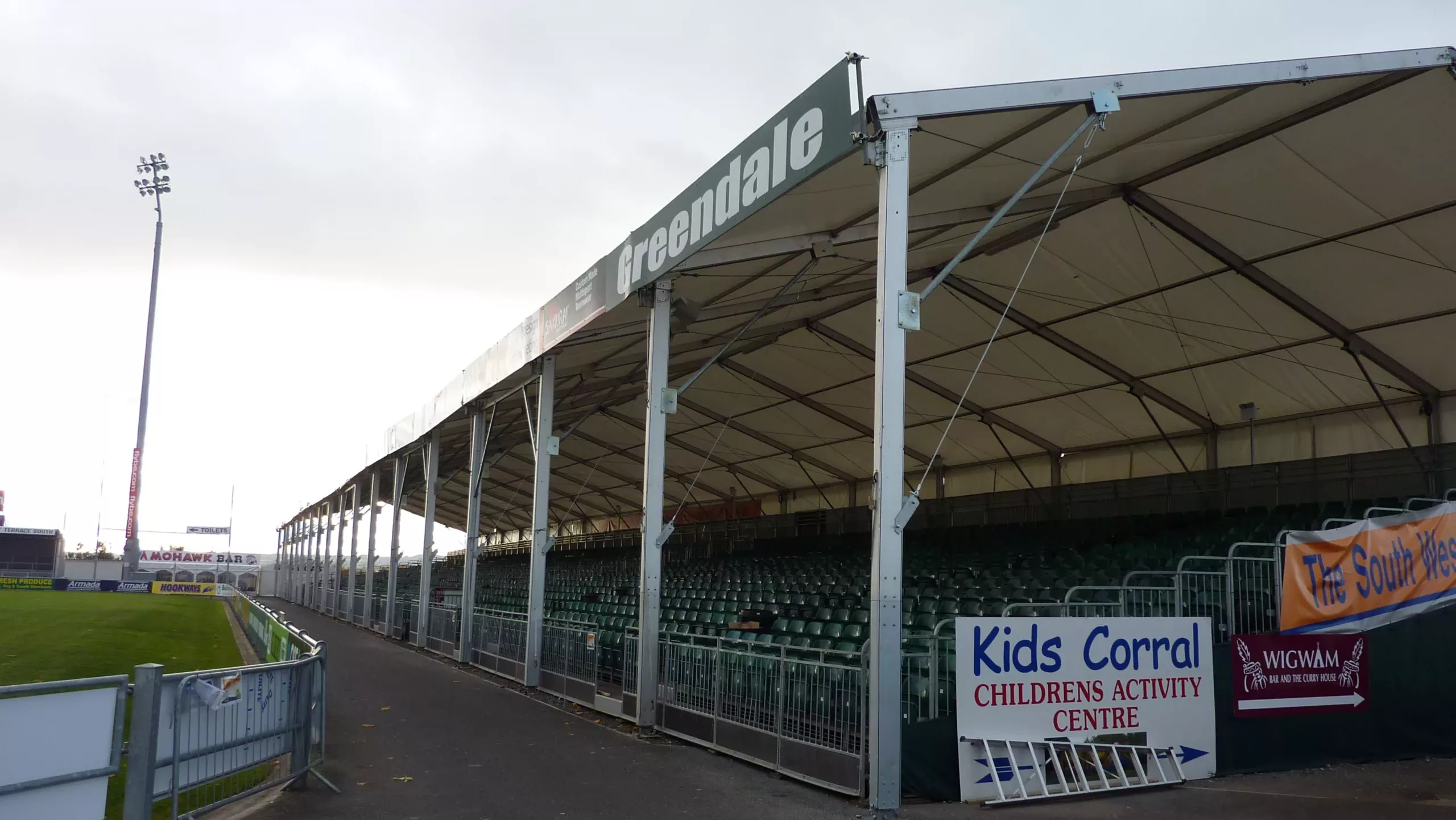 grandstand canopy